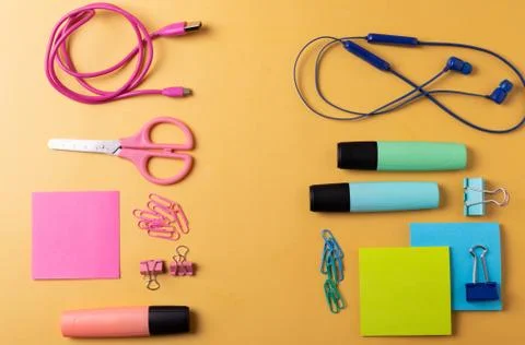 Student's desk Stock Photos