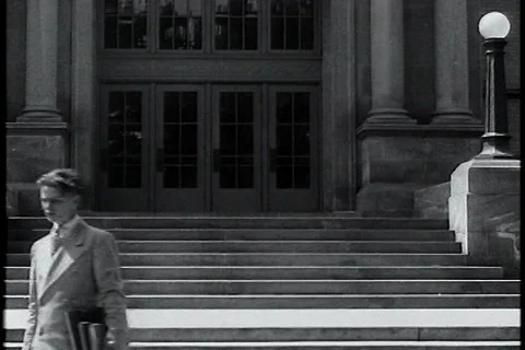 Students &amp; Ford Model T Stock Footage 37709841