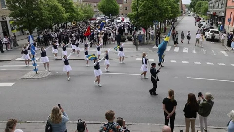 Students, graduation day Stock Footage 196999213