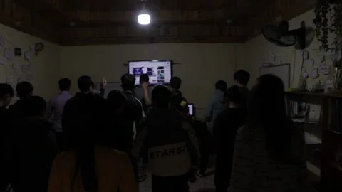 Students learning dancing 스톡 동영상 154231418