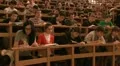 Students at a lecture in the classroom. HD Footage