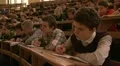 Students at a lecture in the classroom. HD Footage