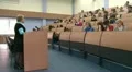 Students at a lecture in the classroom. HD Footage