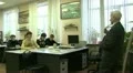 Students at a lecture in the classroom. HD Footage