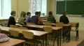 Students at a lecture in the classroom. HD Footage
