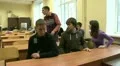 Students at a lecture in the classroom. HD Footage