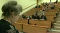 Students at a lecture in the classroom. HD Footage