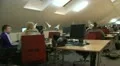Students in the library for computers. HD Footage