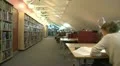 Students in the library for computers. HD Footage