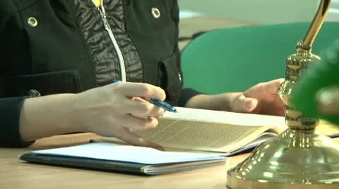 Students in the library for computers. Stock Footage 10587432