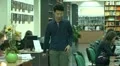 Students in the library for computers. HD Footage