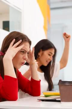 Students in library Stock Photos