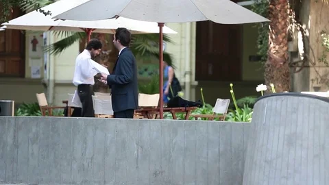 Students outside classroom Stock Footage 77053534