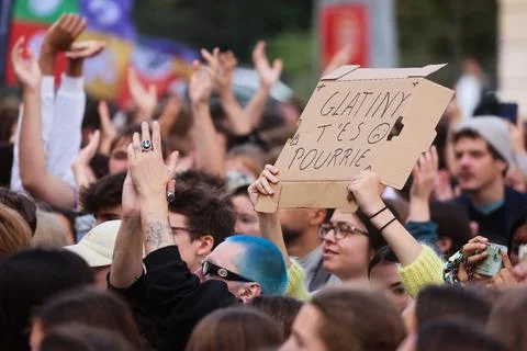 Students protest against education reforms in Brussels, Belgium - 16 Sep 2026 Stock Photos