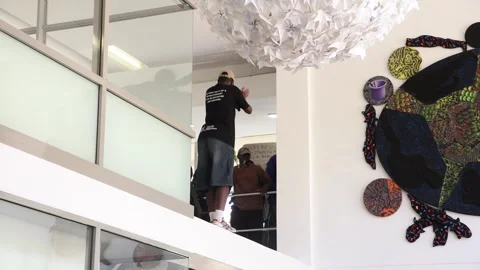 Students protest at University of Cape Town Stock Footage 302275870