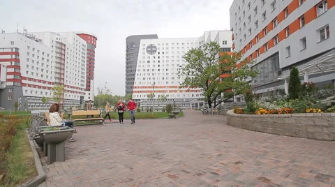 Students’ residence hall Stock Footage 59904923