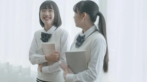 Students Spending Their Break Time Stock Footage 332749648