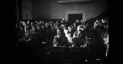 Students studying in classroom Stock Footage 43501497