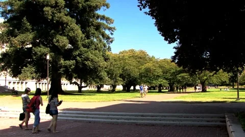 Students university Stock Footage 8636071