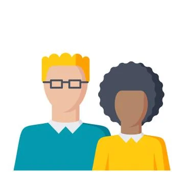 Students Vector Icon Stock Illustration