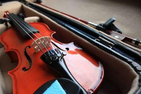 Students violin Stock Photos