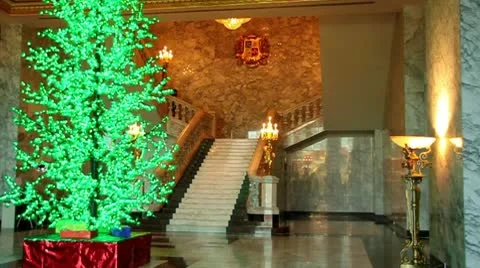 Students walking down the stairs Stock-Footage 10562793