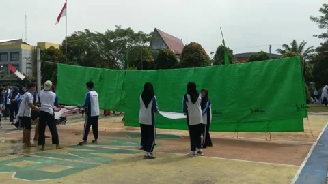 Students who are competing in August 2024 Stock Footage 282229174