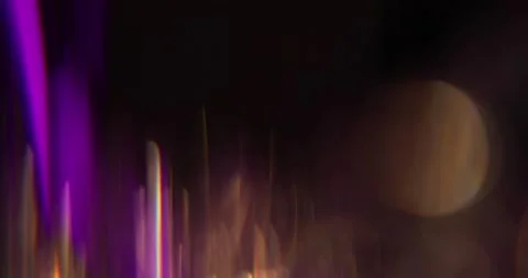 Studio anamorphic lens flare bokeh Stock Footage 316687203