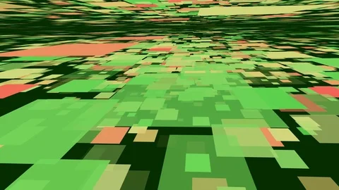 Studio animated green screen saver Stock Footage 76641739