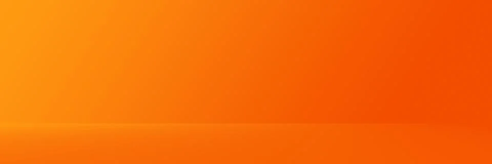 Studio Background - Abstract Bright luxury orange Gradient horizontal studio Stockillustratie