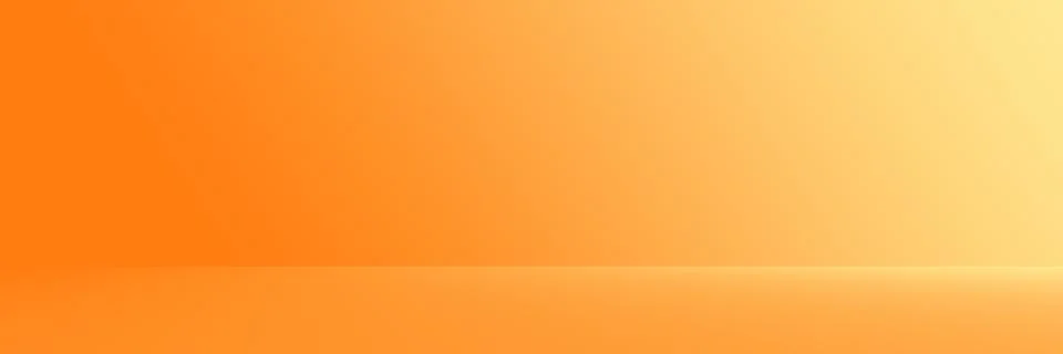 Studio Background - Abstract Bright luxury orange Gradient horizontal studio Stock Illustration