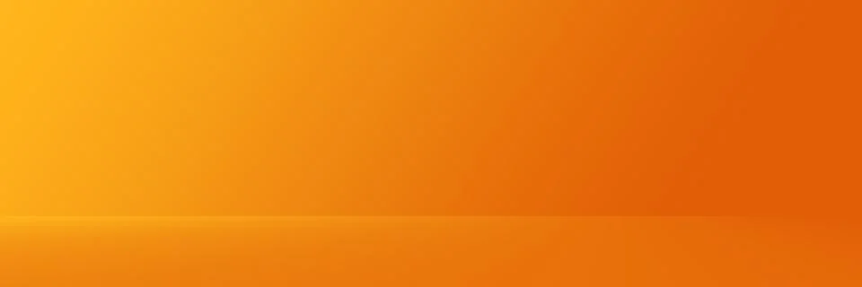 Studio Background - Abstract Bright luxury orange Gradient horizontal studio 库存插图