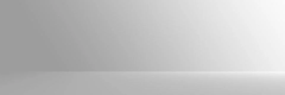 Studio Background - Abstract Bright luxury grey Gradient horizontal studio... Foto stock
