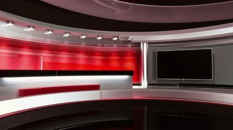 Studio. Background for any green screen or chroma key video production Stock Footage 62182906