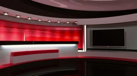 Studio. Background for any green screen or chroma key video production Stock Footage 62183473