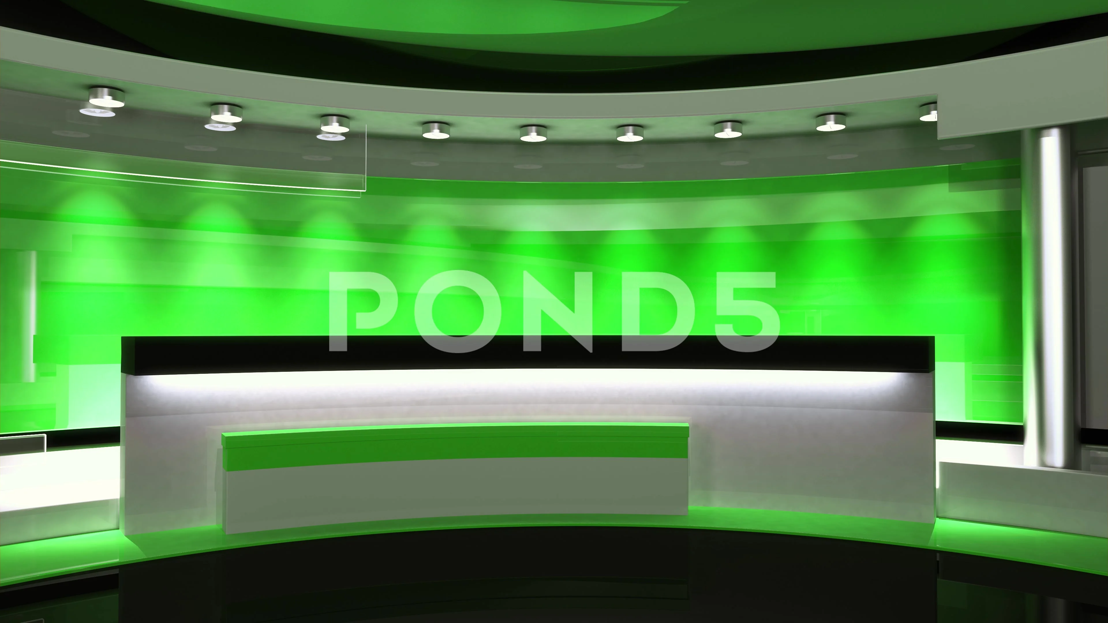 Studio Background For Any Green Screen Stock Video Pond5