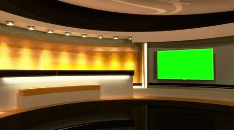 Studio. Background for any green screen or chroma key video production Stock Footage 62183821