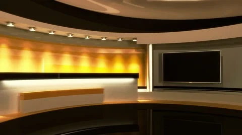 Studio. Background for any green screen or chroma key video production Stock Footage 62183842