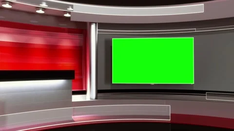 Studio. Background for any green screen or chroma key video production Stock Footage 62184021