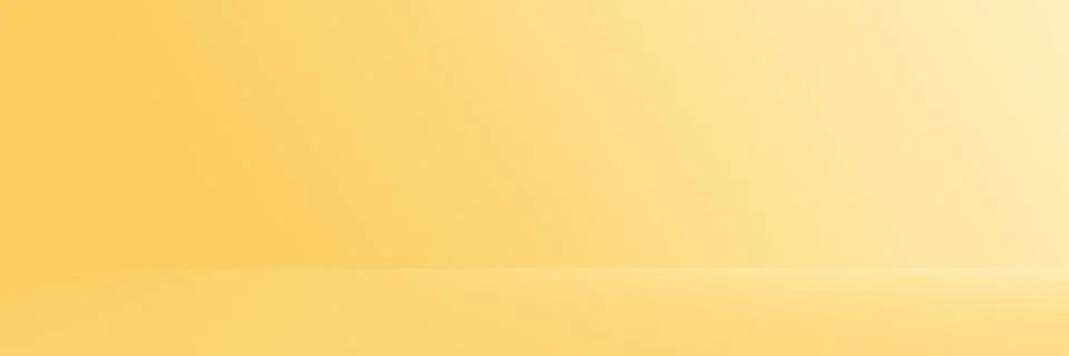 Studio Background - Bright Gold Gradient horizontal studio room wall background. Stock Illustration
