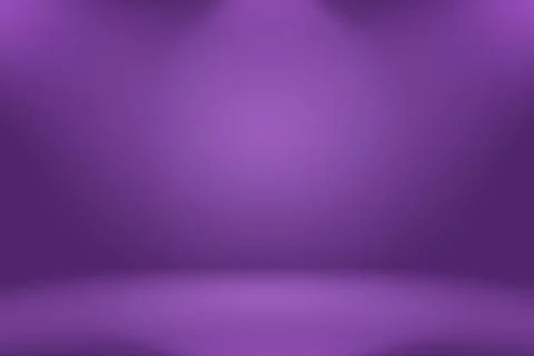 Studio Background Concept - abstract empty light gradient purple studio room Illustrazione stock