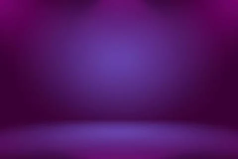 Studio Background Concept - abstract empty light gradient purple studio room Stock Illustration