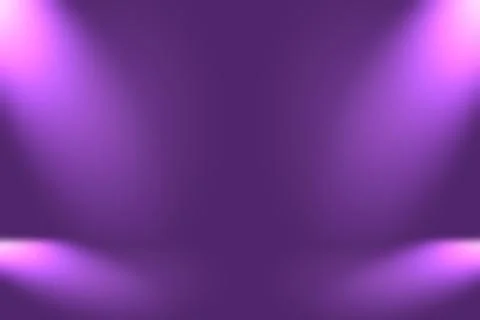 Studio Background Concept - abstract empty light gradient purple studio room Illustrazione stock