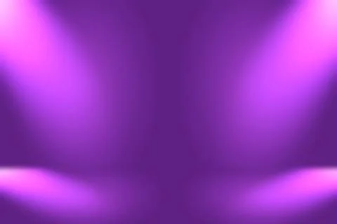 Studio Background Concept - abstract empty light gradient purple studio room Stock Illustration