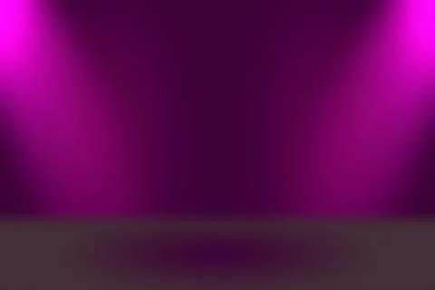 Studio Background Concept - abstract empty light gradient purple studio room Illustrazione stock