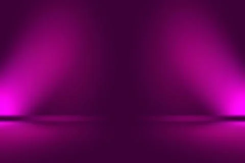 Studio Background Concept - abstract empty light gradient purple studio room Illustrazione stock