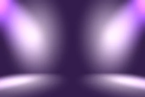 Studio Background Concept - abstract empty light gradient purple studio room Stock Illustration