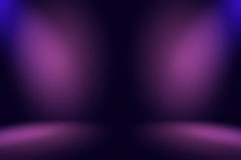 Studio Background Concept - abstract empty light gradient purple studio room Stock Illustration
