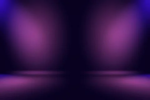 Studio Background Concept - abstract empty light gradient purple studio room Stockillustratie
