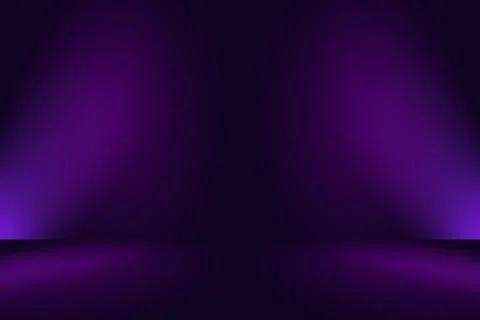 Studio Background Concept - abstract empty light gradient purple studio room Illustrazione stock